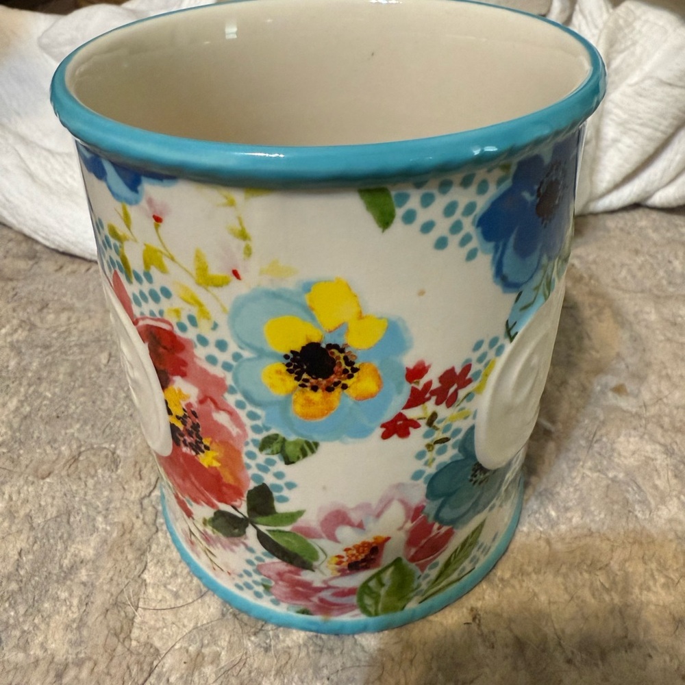 The Pioneer Woman Melody Floral Utensil Holder - Picture 4 of 8